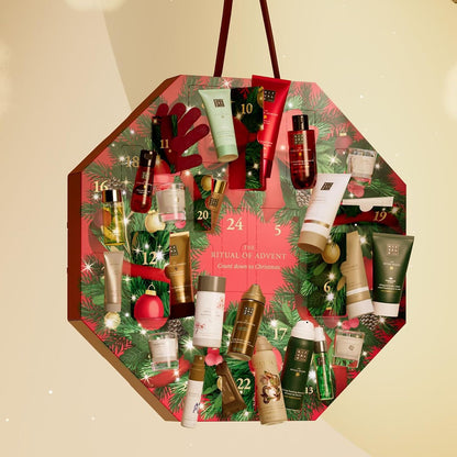Adventskalender 2025 im Adventskranz-Design