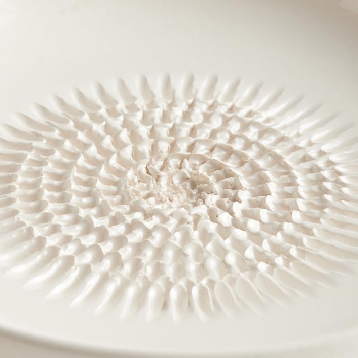 Keramikreibe mit Zubehör-Set, Cremeweiss