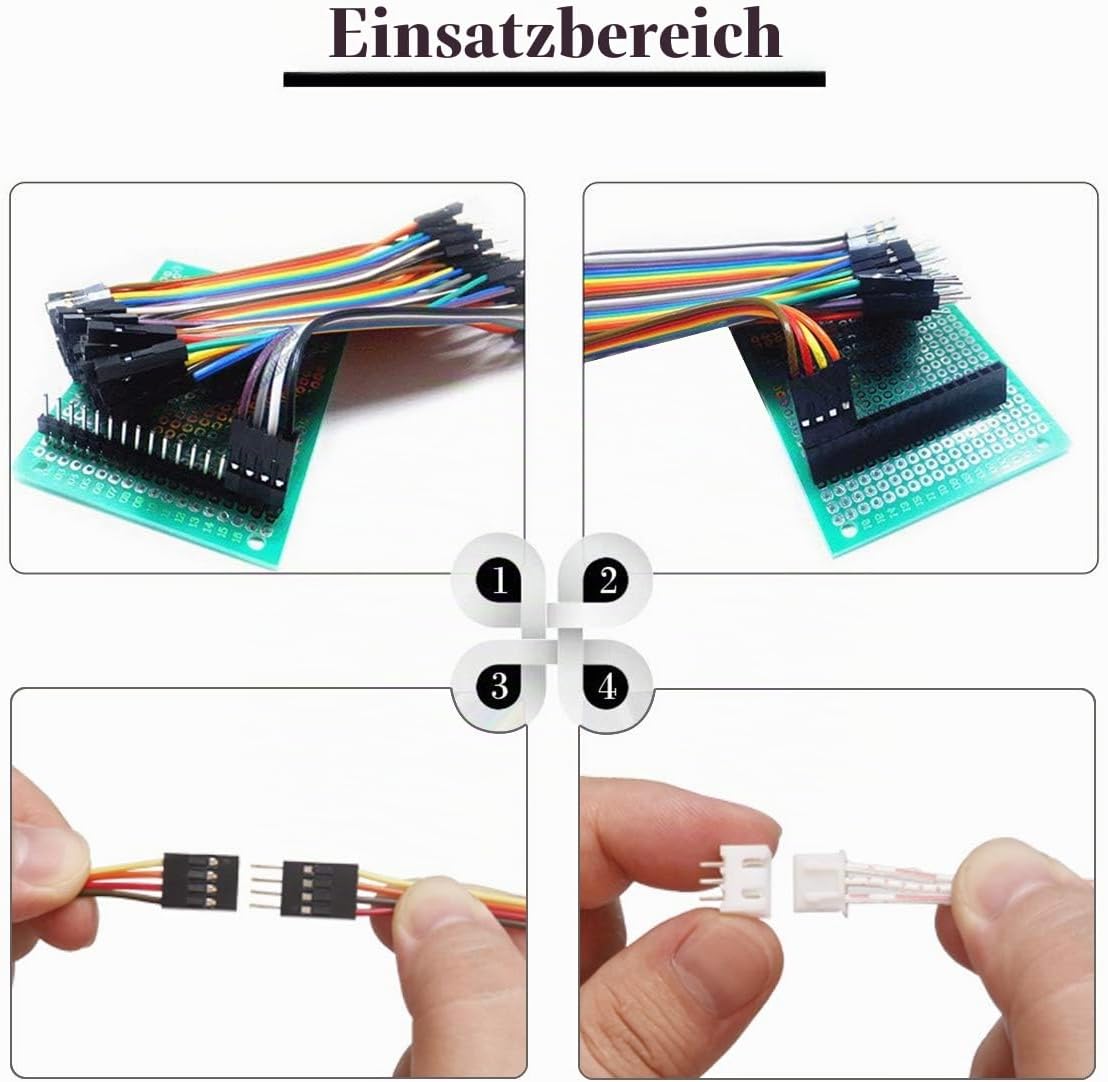 Crimpzangen mit Steckverbindern, 0.1-1 mm² Set