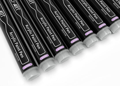 Acrylstifte-Set für Steinmalerei, GLITZERN
