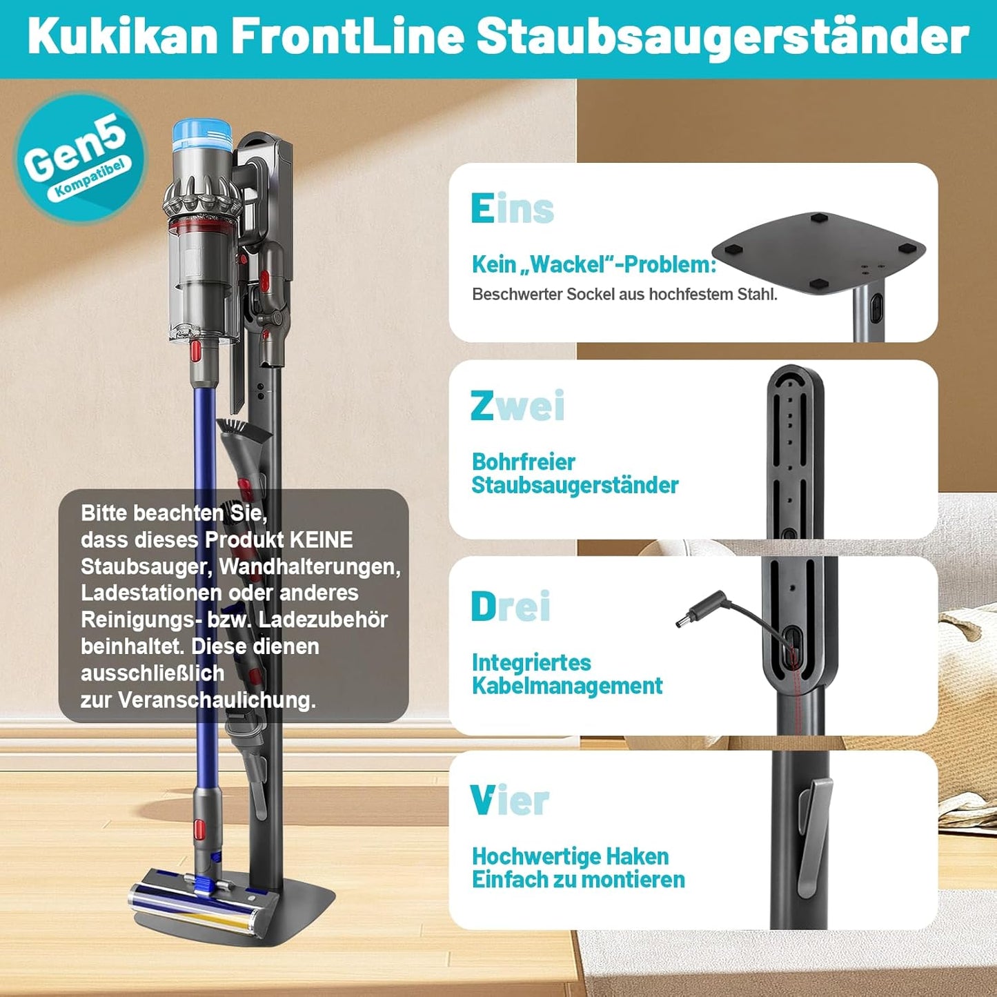 Staubsaugerständer für Dyson