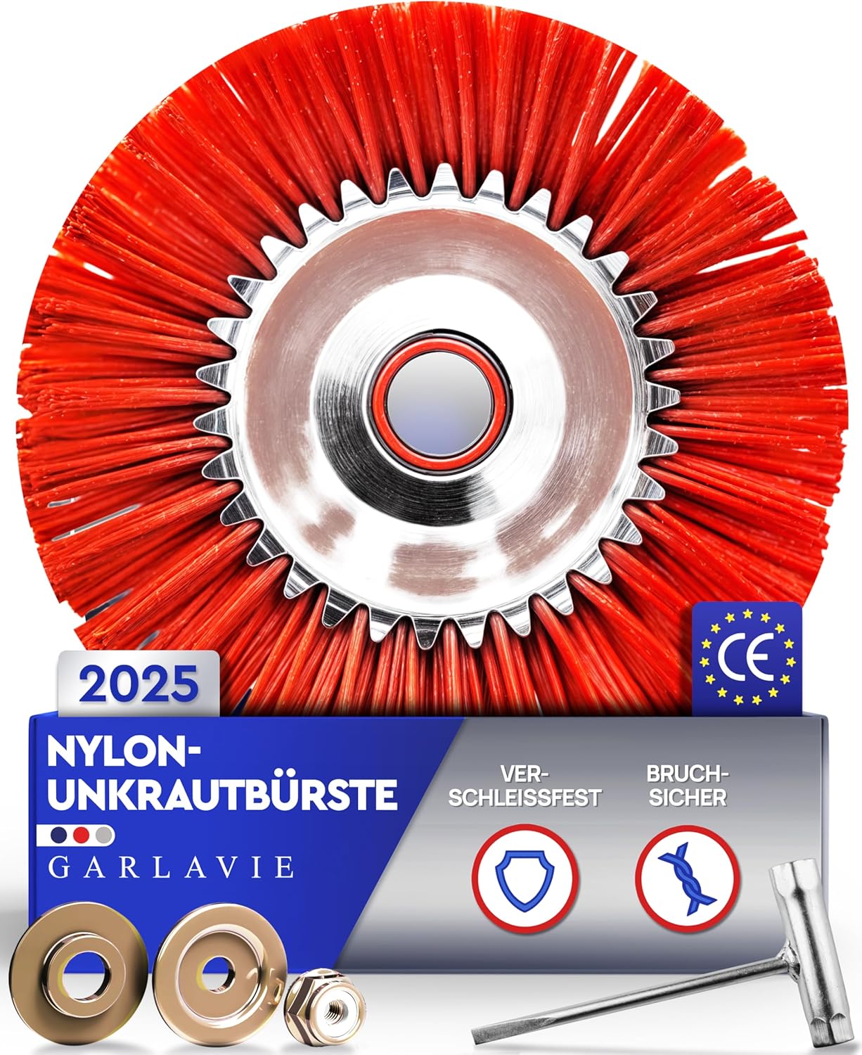 Nylon-Unkrautbürste für Freischneider, Nylon