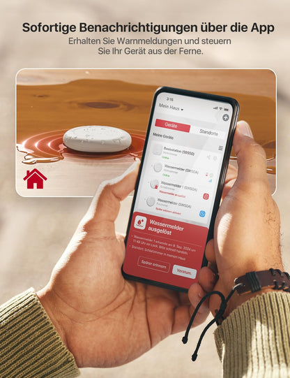 WLAN Wassermelder-Set mit Basisstation