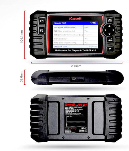 OBD II Diagnosetool POR V3.0 für Porsche