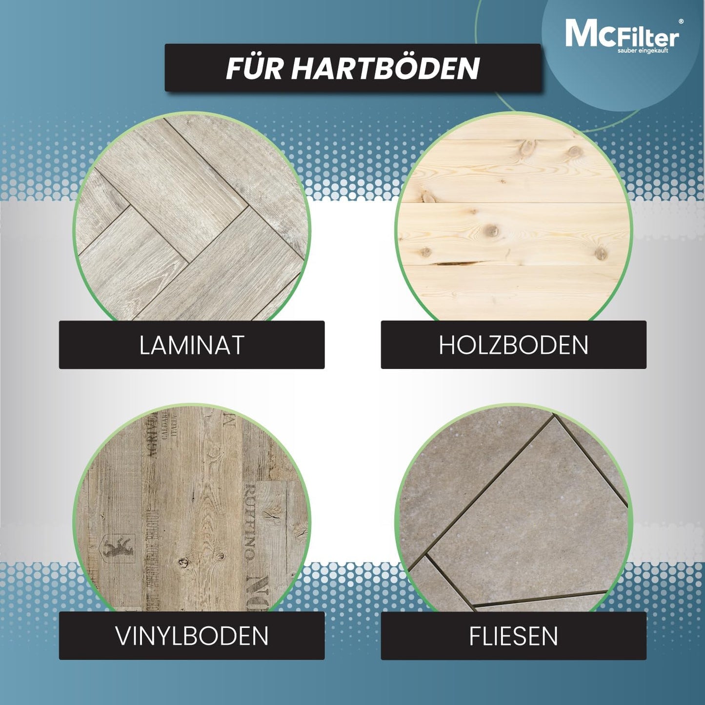 Universal Hartbodendüse für Staubsauger (32-35mm), Parkettdüse Nylonhaar
