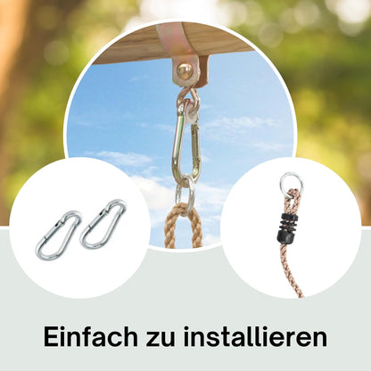 Schaukelsitz für Kinder, Schwarz