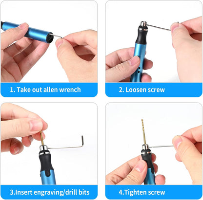 Elektrischer Handbohrer für DIY-Projekte