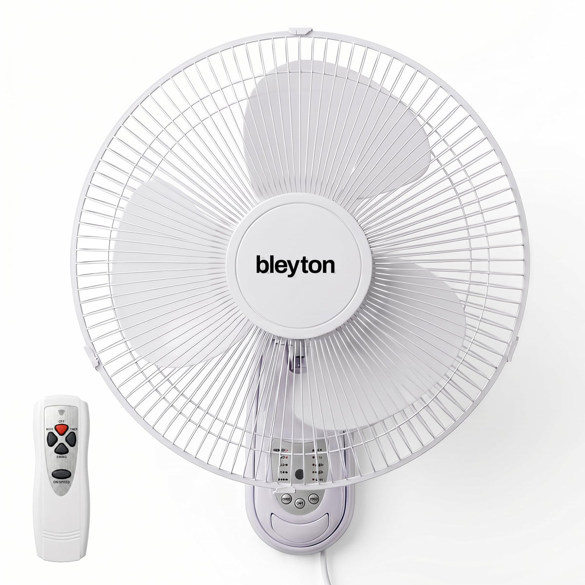 Shadow Wandventilator mit Fernbedienung und Timer