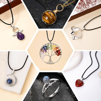 Schmuck-Adventskalender mit Edelsteinen