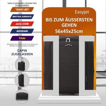 Kabinentrolley, Schwarz (Black)