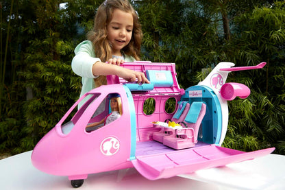 Flugzeug mit Pilotin und Zubehör, Barbie-Flugzeug mit Puppe