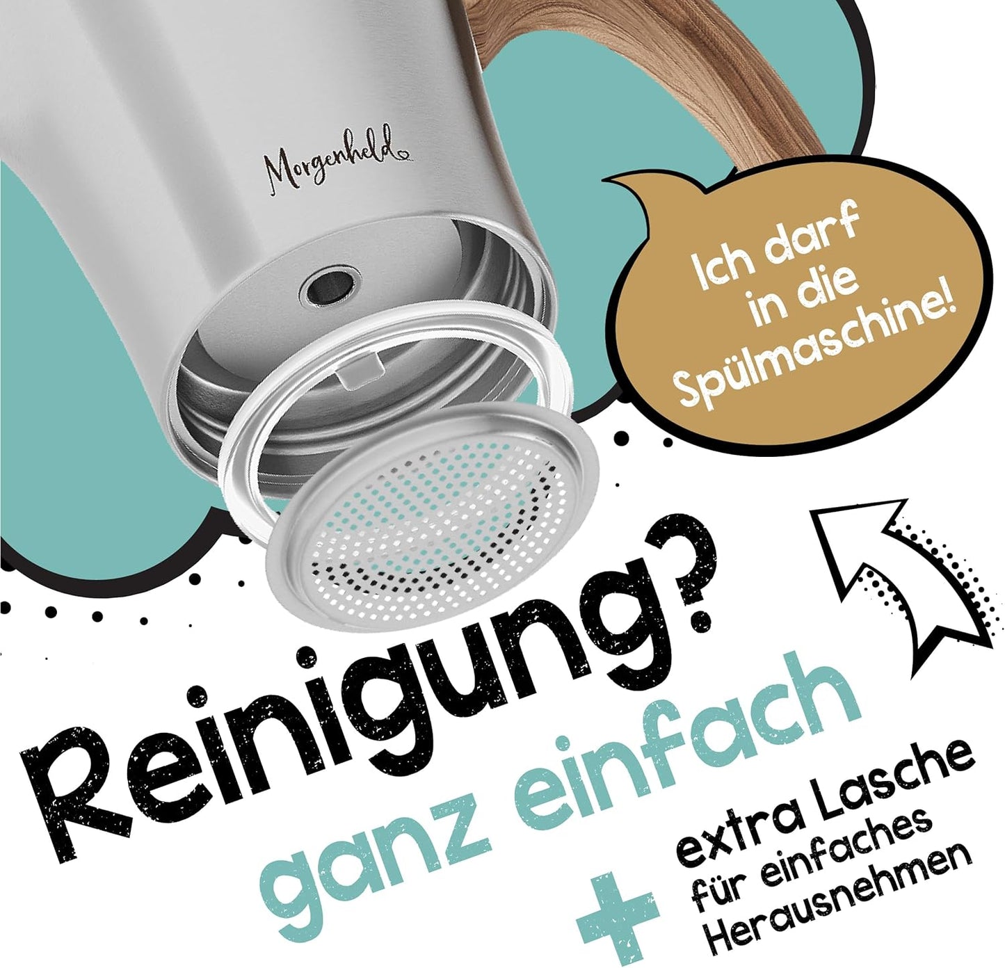 Flow Premium Espressokocher, 200ml (4 Tassen)