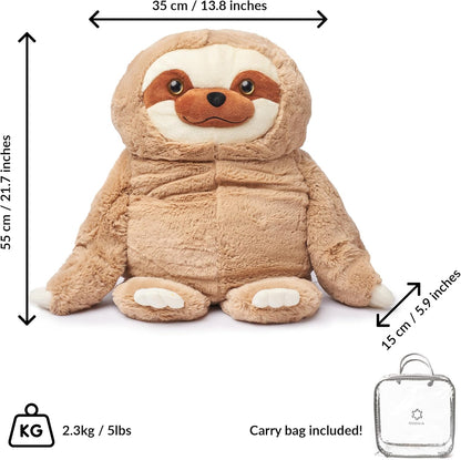 Anxiety Kuscheltier Faultier mit Gewicht, 2.3KG, Big