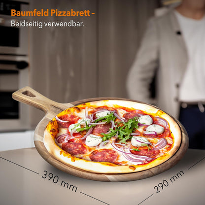 2er-Set Pizzabrett