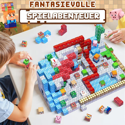 Magnetisches Baustein-Set, A-108 Teile