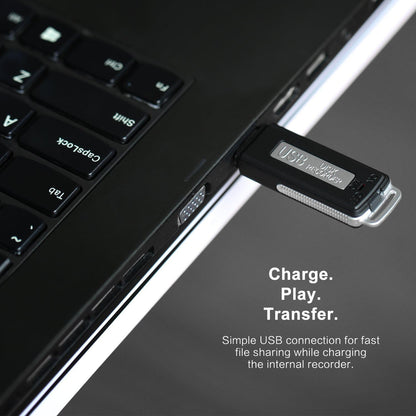 Digitales Mini-Diktiergerät mit USB-Funktion