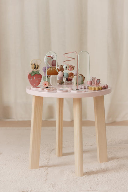Holz-Aktivitätstisch Fairy Garden rosa