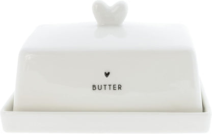 Keramik Butterdose