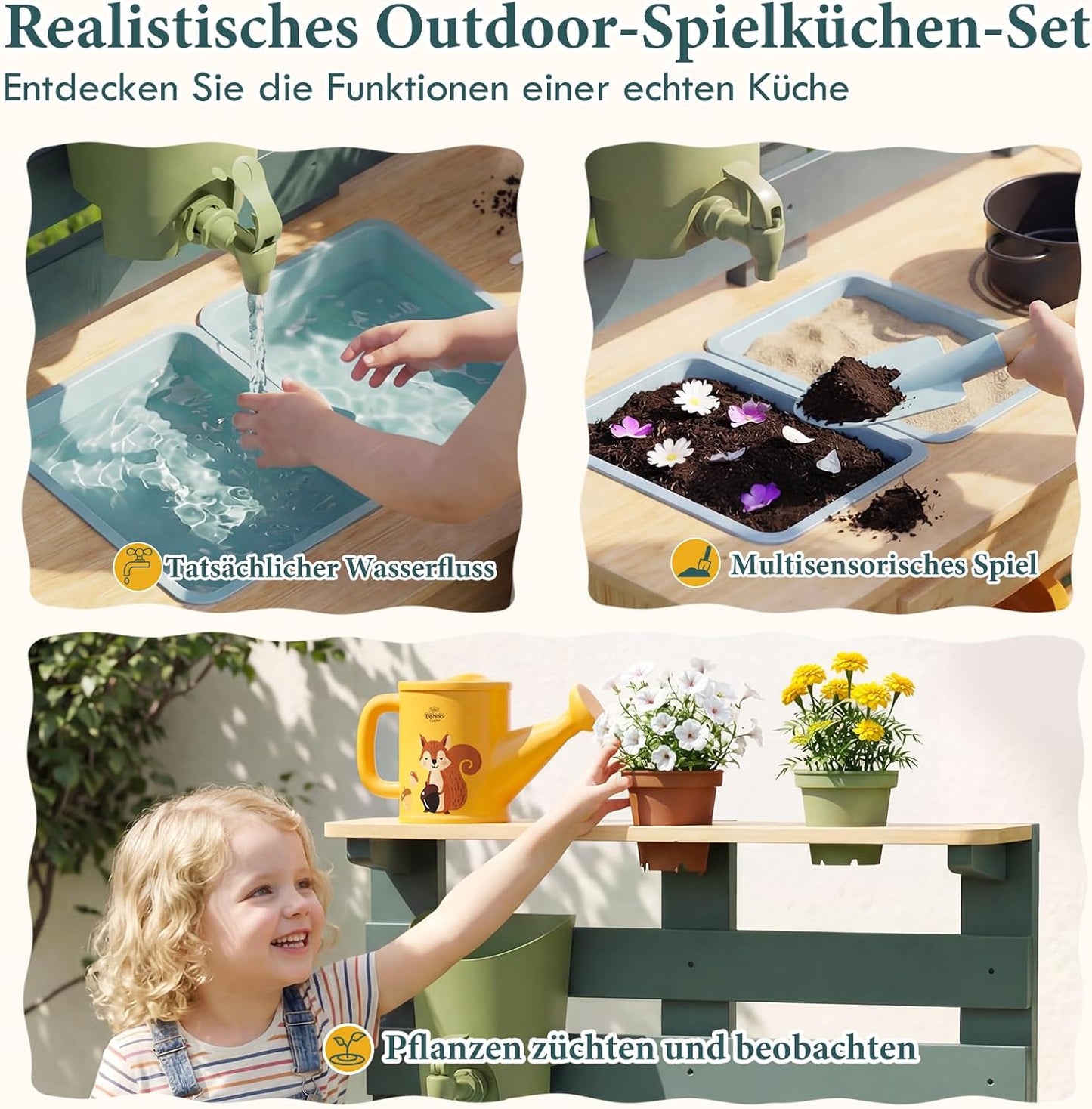 Matschküche für Kinder