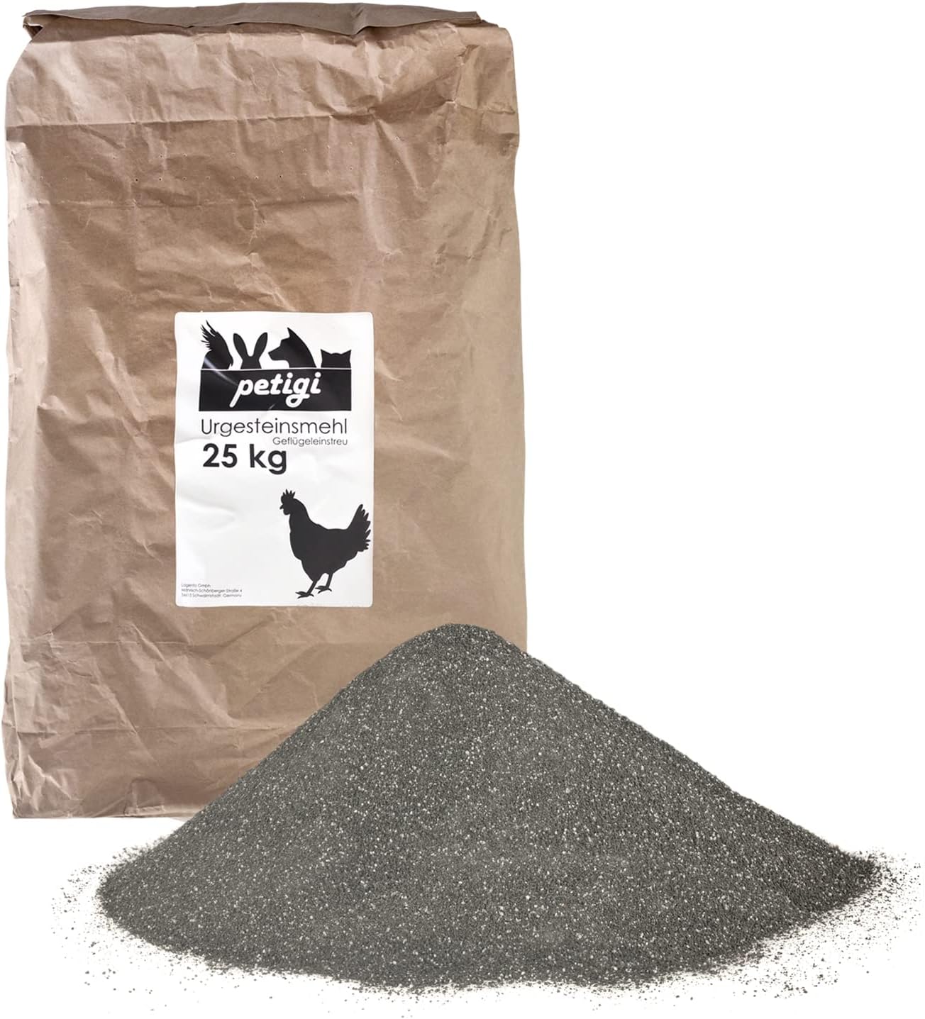 Geflügeleinstreu aus Urgesteinsmehl (25 kg), 25 kg