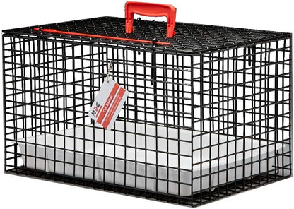 Katzen-Transportkorb, Schwarz