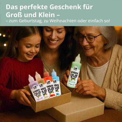 Window Color Set für Weihnachten, Weihnachten