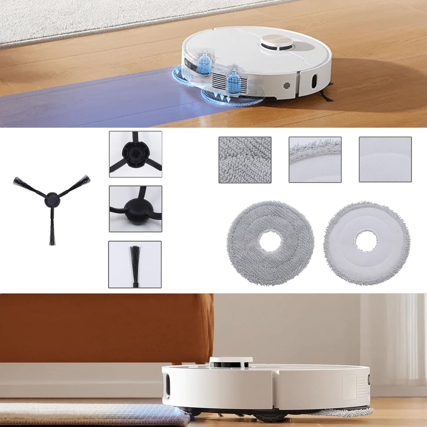 Ersatzteile-Set für L10s Pro Ultra Heat/X30 Ultra, Für L10s Pro Ultra Heat/L10s Ultra Gen 2/X30 Ultra/Mova E30 Ultra