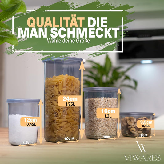 Vorratsdosen-Set (36 Stück), Peggy 36er Set