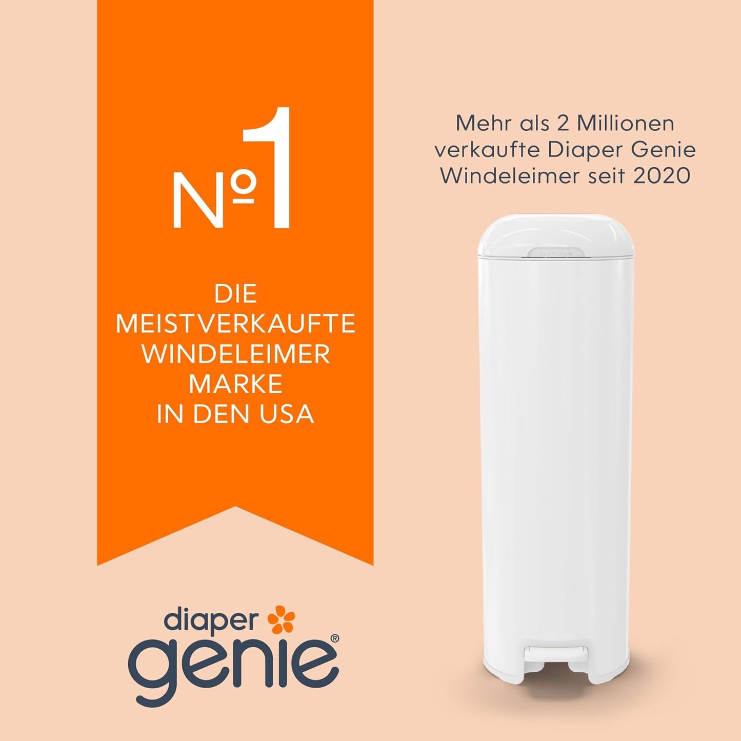 Nachfüllbeutel für Windeleimer (36 Stück)