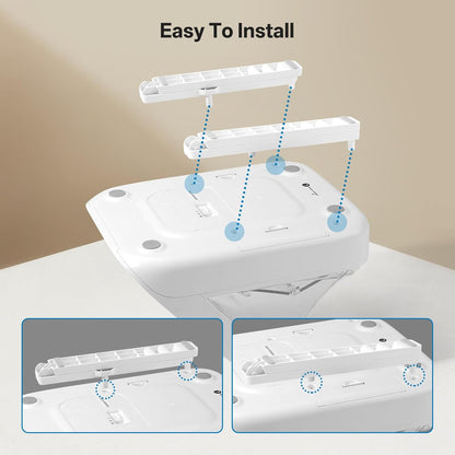 Verstellbare Halterung für Microchip Pet Feeder Modell MPF001, 2 Stück, 1 Set (2 stuks)
