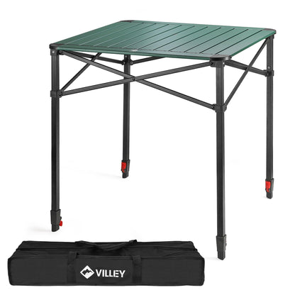 Klapptisch aus Aluminium mit Tragetasche, Large