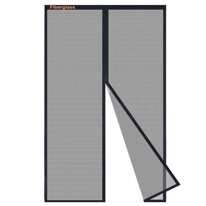 Fliegengitter Tür Magnet Insektenschutz 140x200 cm