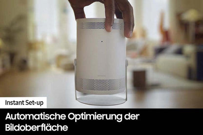 The Freestyle: Tragbarer LED-Projektor mit 360°-Sound & HDR10