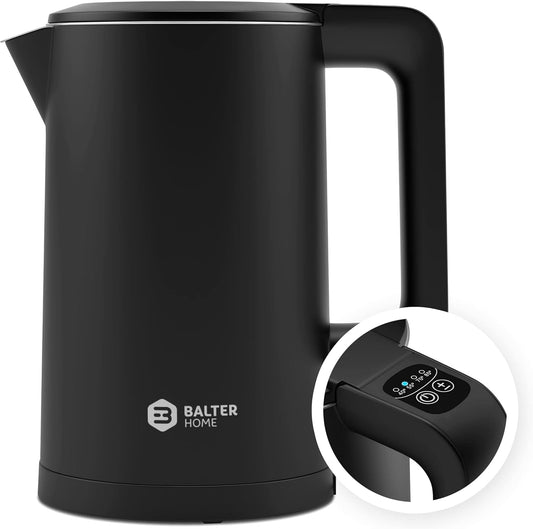 WK-4-Touch Wasserkocher mit Temperatureinstellung, Schwarz