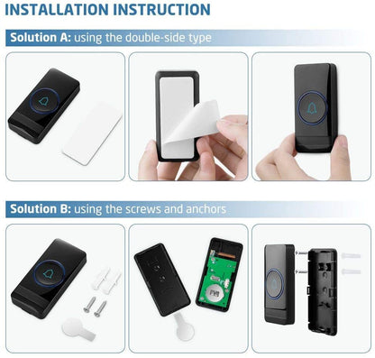 Funkklingel, Schwarz