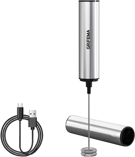 Milchaufschäumer Stab Elektrisch, 13000 U/min, Aufladbar