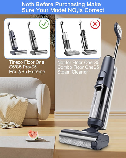 6-teiliges Ersatzset für Tineco Floor One S5/S5 Pro, S5