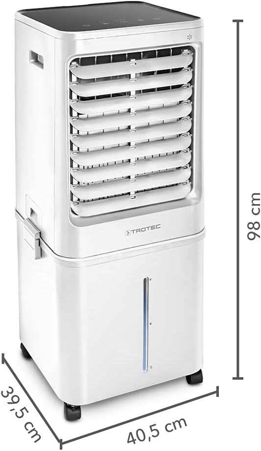 4-in-1 Aircooler PAE 61 mit 40 l Tank und Nachtmodus, 40 l Weiß
