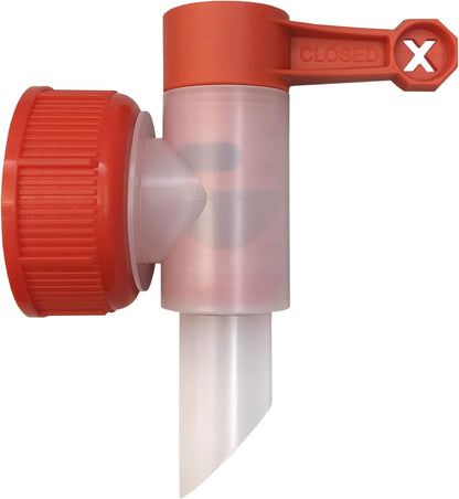Wasserkanister Set mit Hahn, 2x10L, lebensmittelecht, 2x10 Liter DIN 45 + 1 Hahn