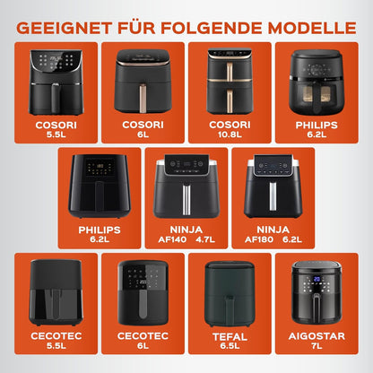 Zubehör-Set für Heissluftfritteuse