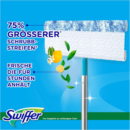 Bodenwischer Dry & Wet Starter-Set, Stab + 16 Dry + 8 Wet
