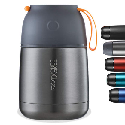 Thermobehälter Essen 530ml Isolierbehälter, 530 ml Stone Gray | Grau