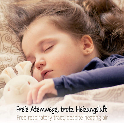 3-teiliges Luftbefeuchter-Set, Weiss - Blumen Schwarz