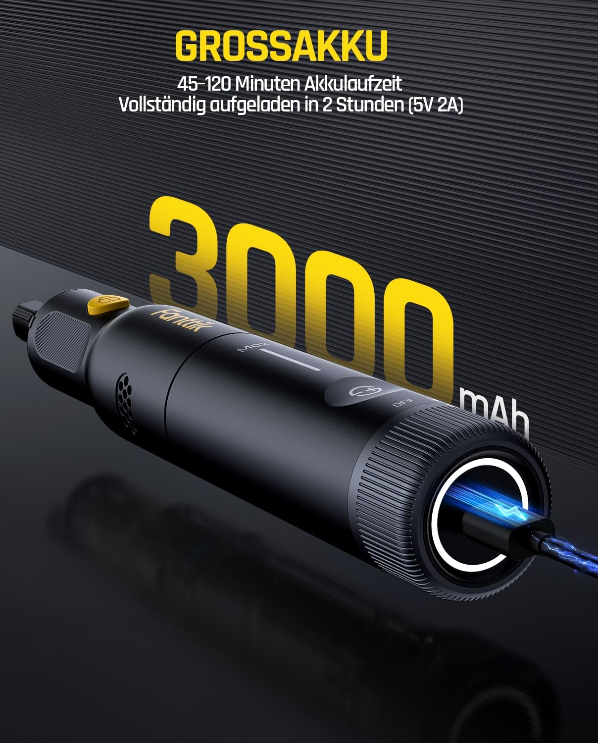 Akku-Multifunktionswerkzeug Set F2 PRO mit 5 Geschwindigkeiten