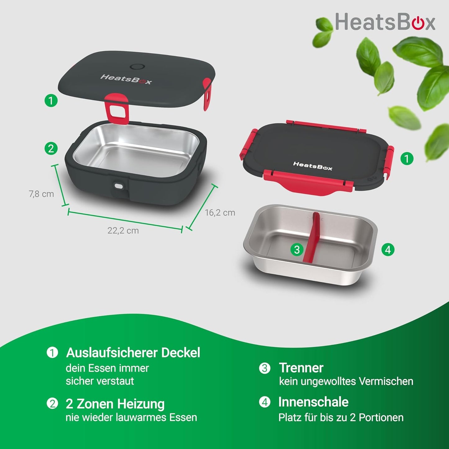 Elektrische Lunchbox Style+, Style+