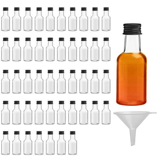 Kleine Schnapsflaschen zum Befüllen, 48 Stück, 25 ml - 48 Pack