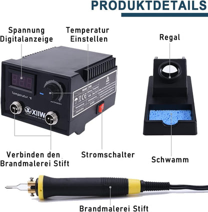 Brandmalerei-Set LH40