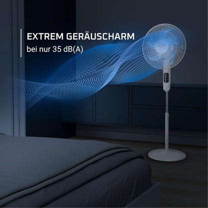 Turbo Silence Standventilator mit LED-Display