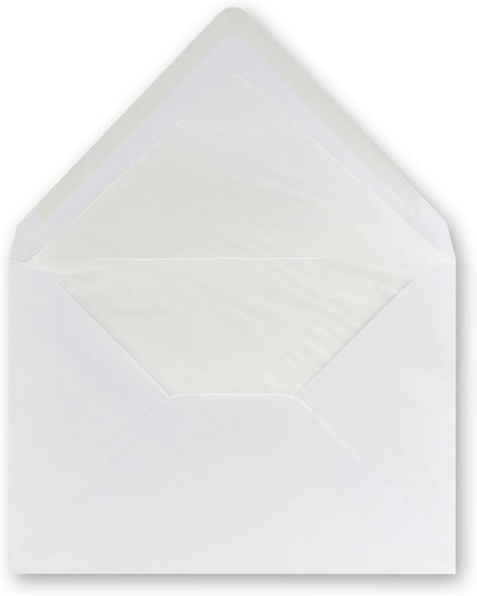 Kuverts, 150 Stück / Polarweiss