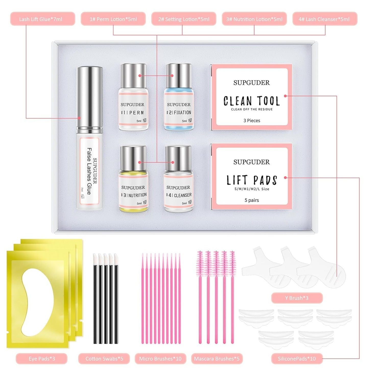 Wimpernlifting Set, C